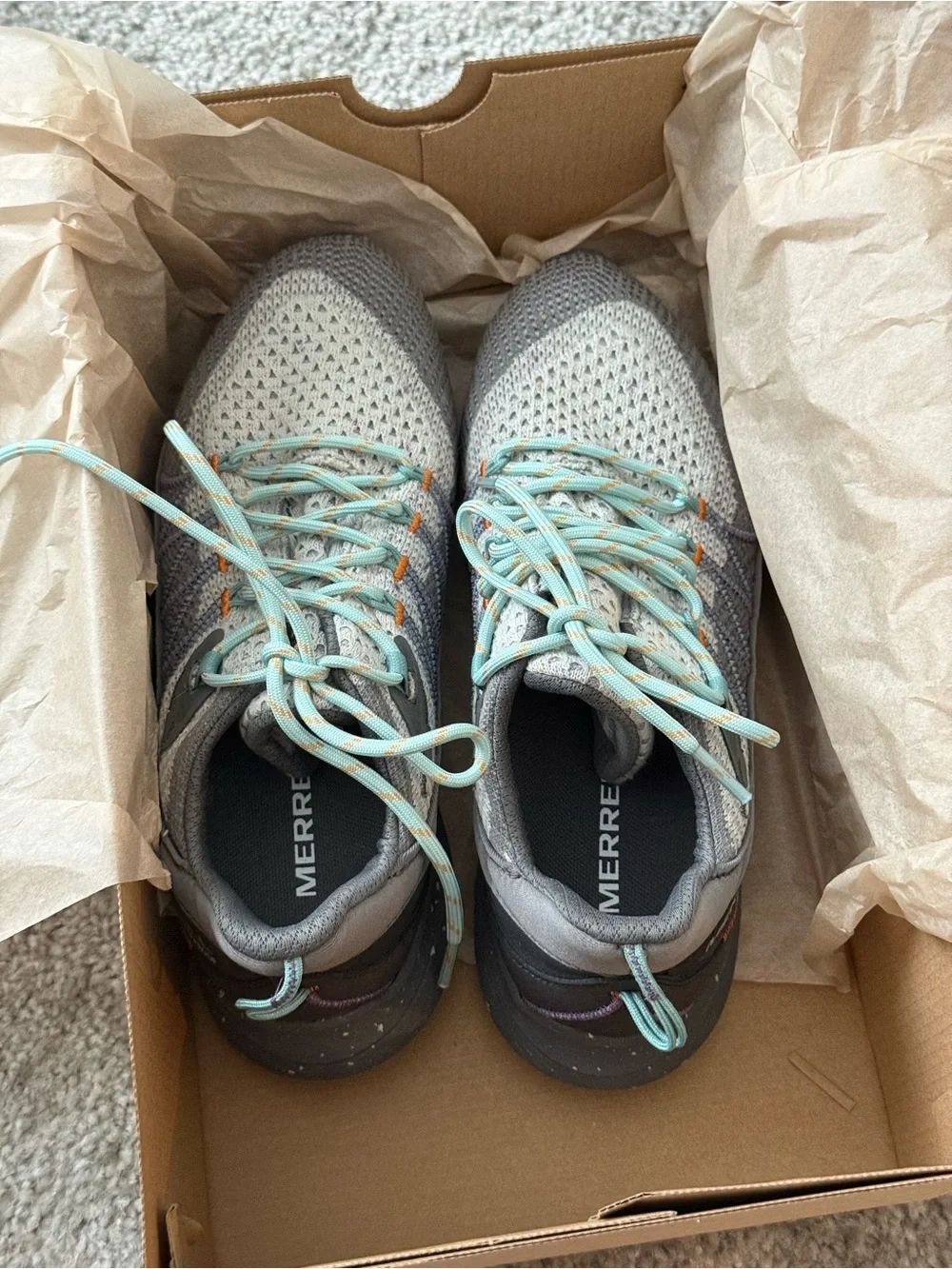 Merrell Women Bravada 2 Water Proof Sneaker Charcoal Size 7 Brand New in Box